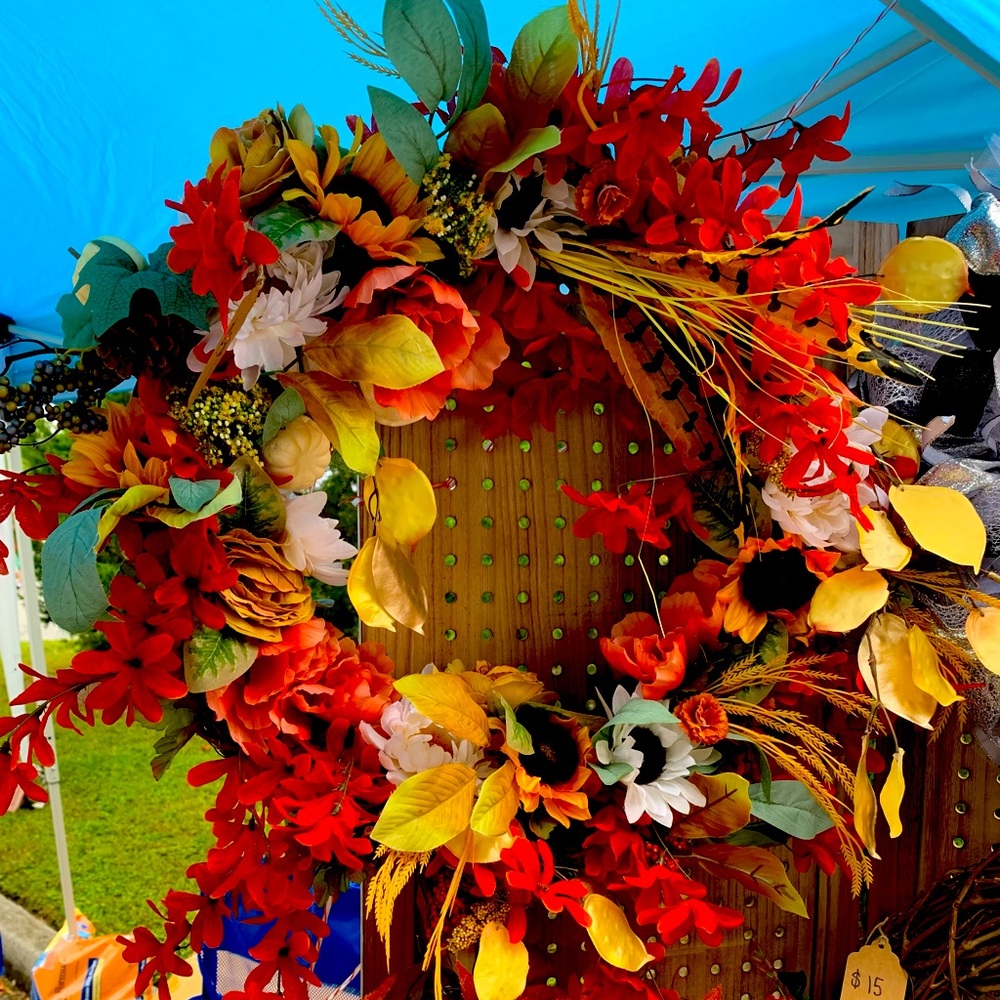 Handmade Fall Wreath